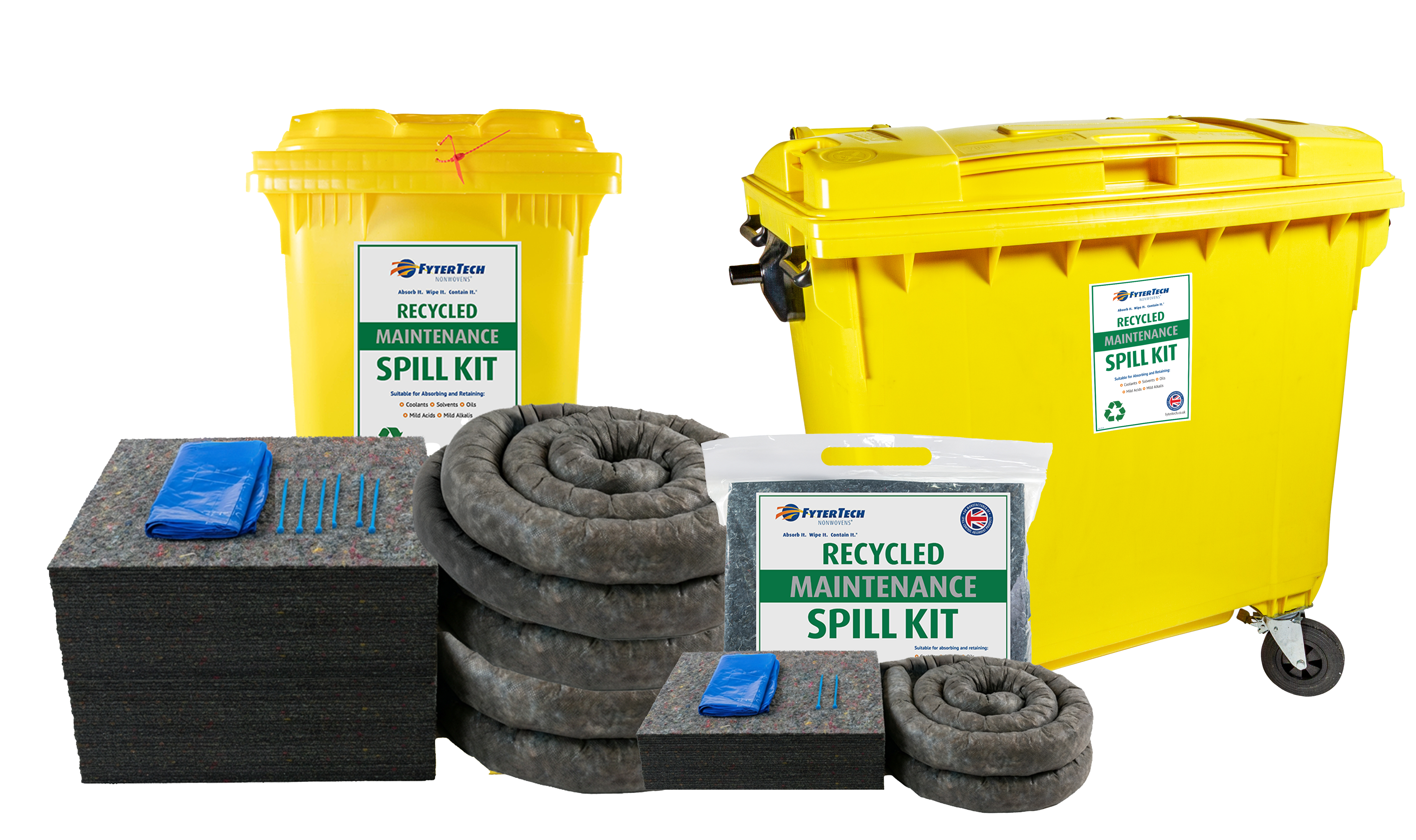 Recycled Maintenance Spill Kit Range