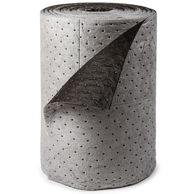 black maintenance roll for spills