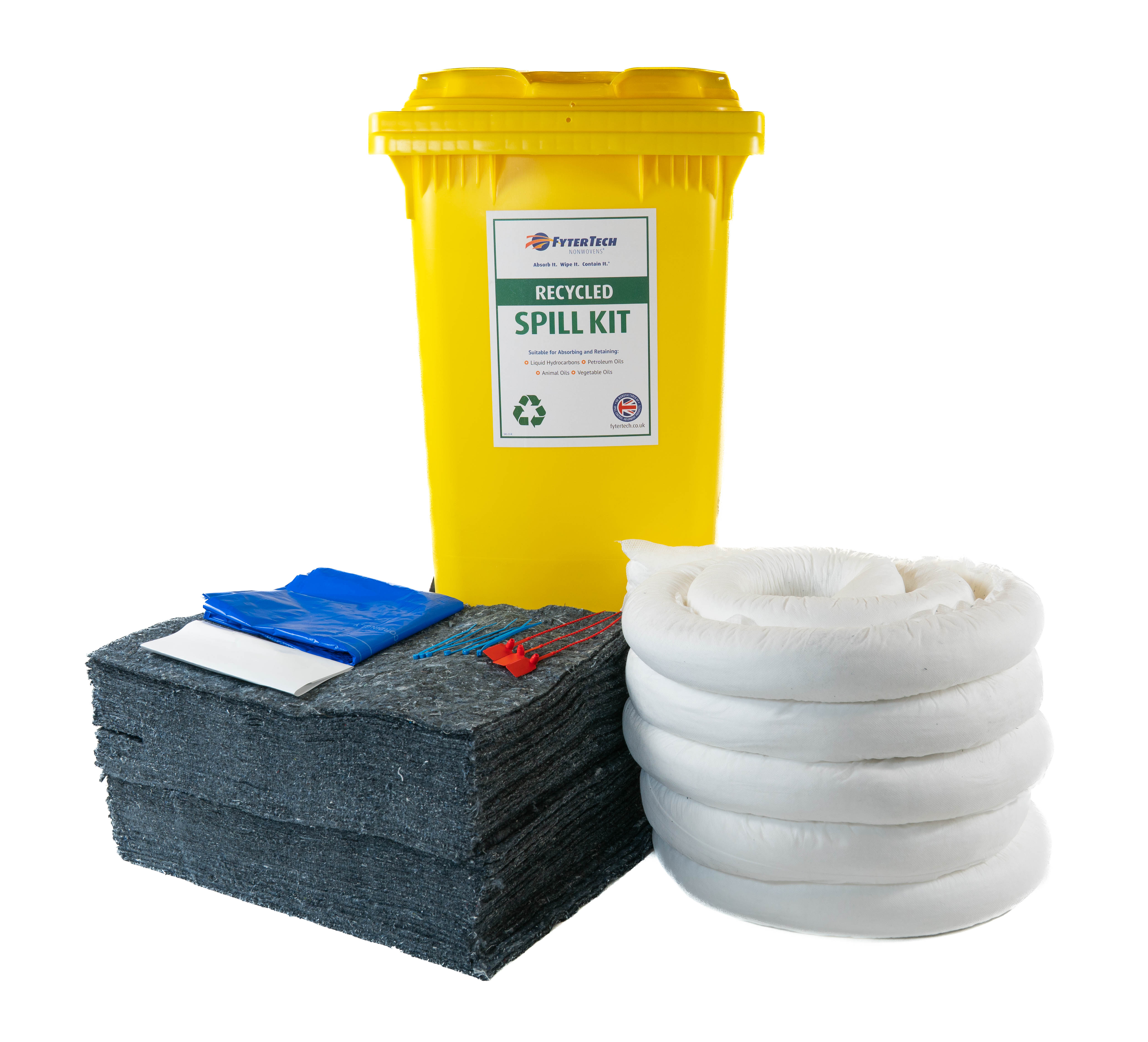 Recycled Oil Spill Kit